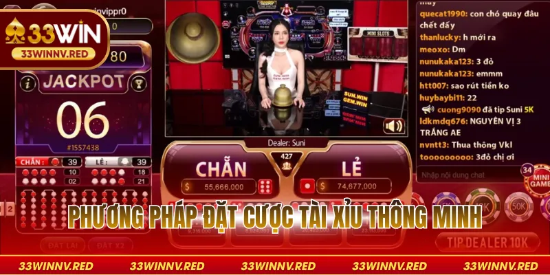 Phương pháp đặt cược tài xỉu thông minh