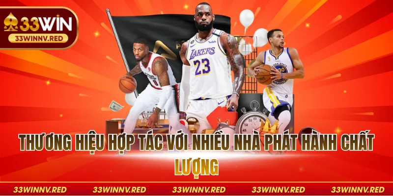 Thương hiệu hợp tác với nhiều nhà phát hành chất lượng